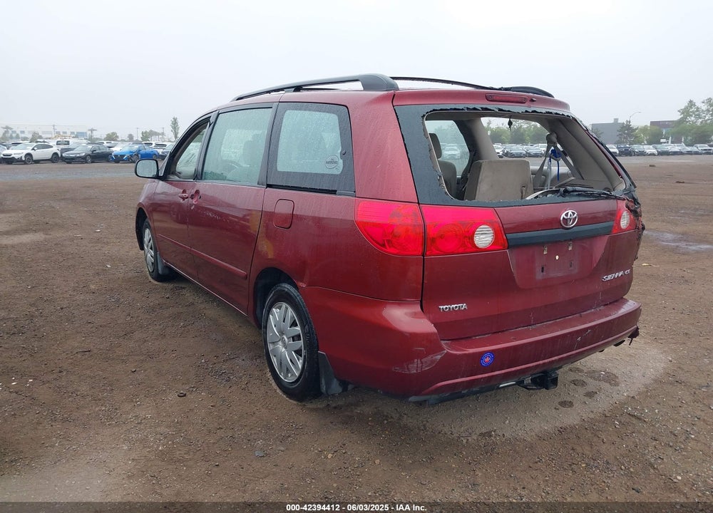 2007 TOYOTA SIENNA CE VIN: 5TDZK23C17S043188
