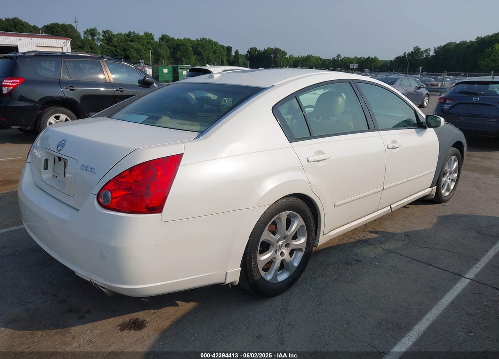 2008 NISSAN MAXIMA 3.5 SL VIN: 1N4BA41E28C809507