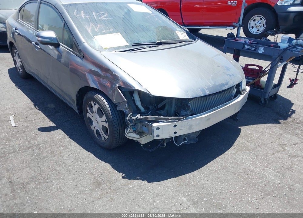 2013 HONDA CIVIC HYBRID VIN: 19XFB4F2XDE201115