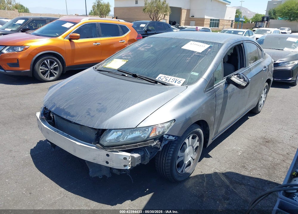 2013 HONDA CIVIC HYBRID VIN: 19XFB4F2XDE201115