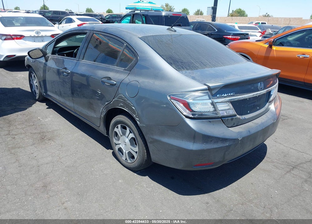 2013 HONDA CIVIC HYBRID VIN: 19XFB4F2XDE201115