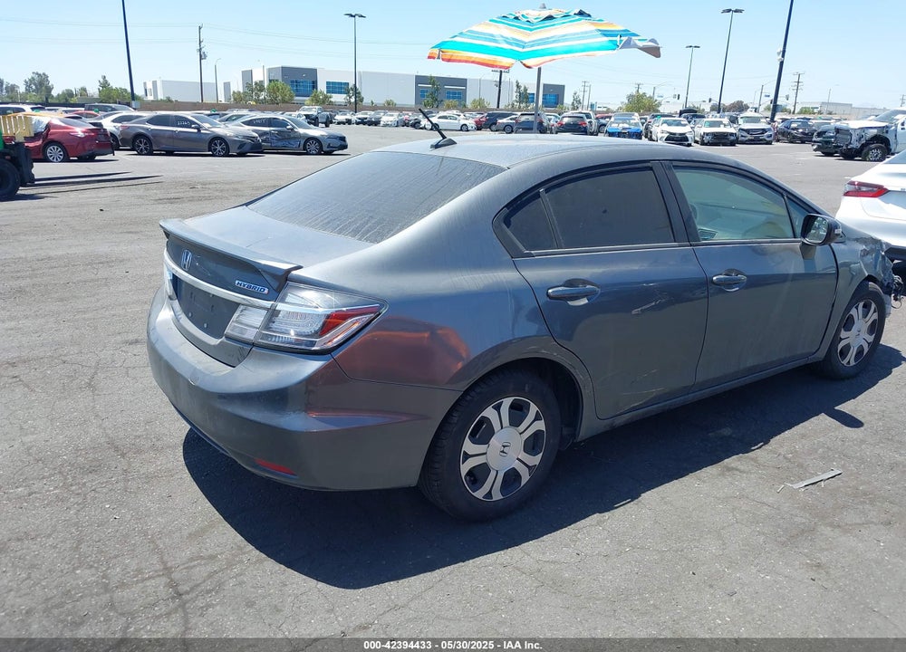 2013 HONDA CIVIC HYBRID VIN: 19XFB4F2XDE201115