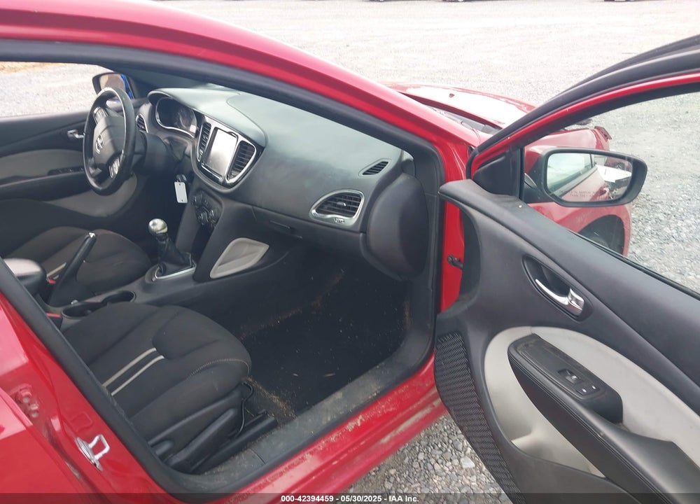 2013 DODGE DART VIN: 1C3CDFBH5DD691598