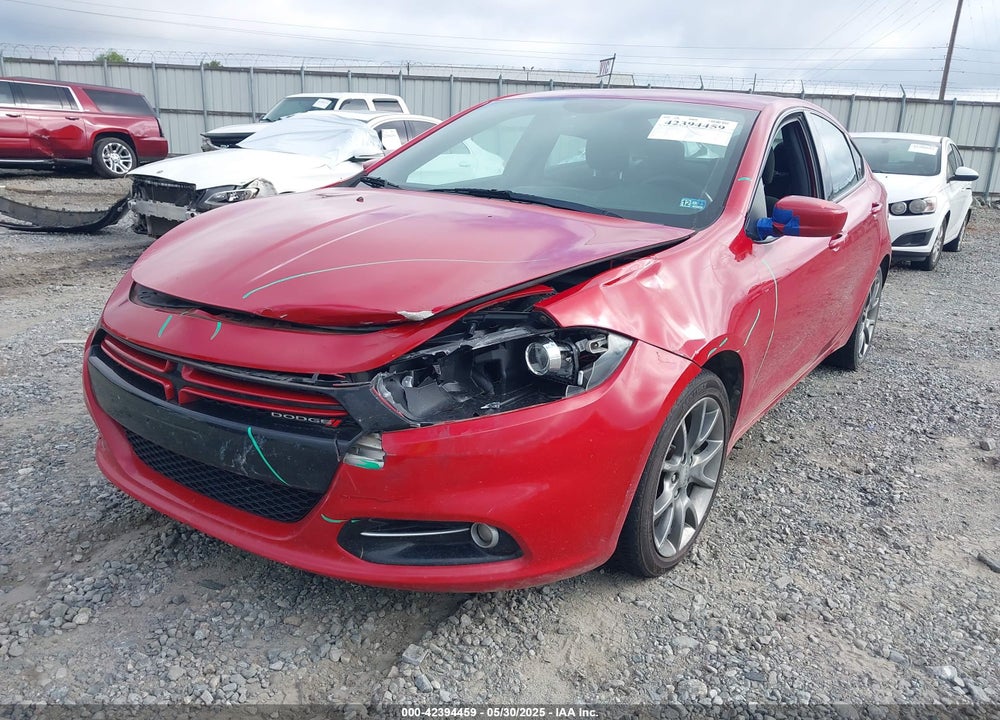 2013 DODGE DART VIN: 1C3CDFBH5DD691598