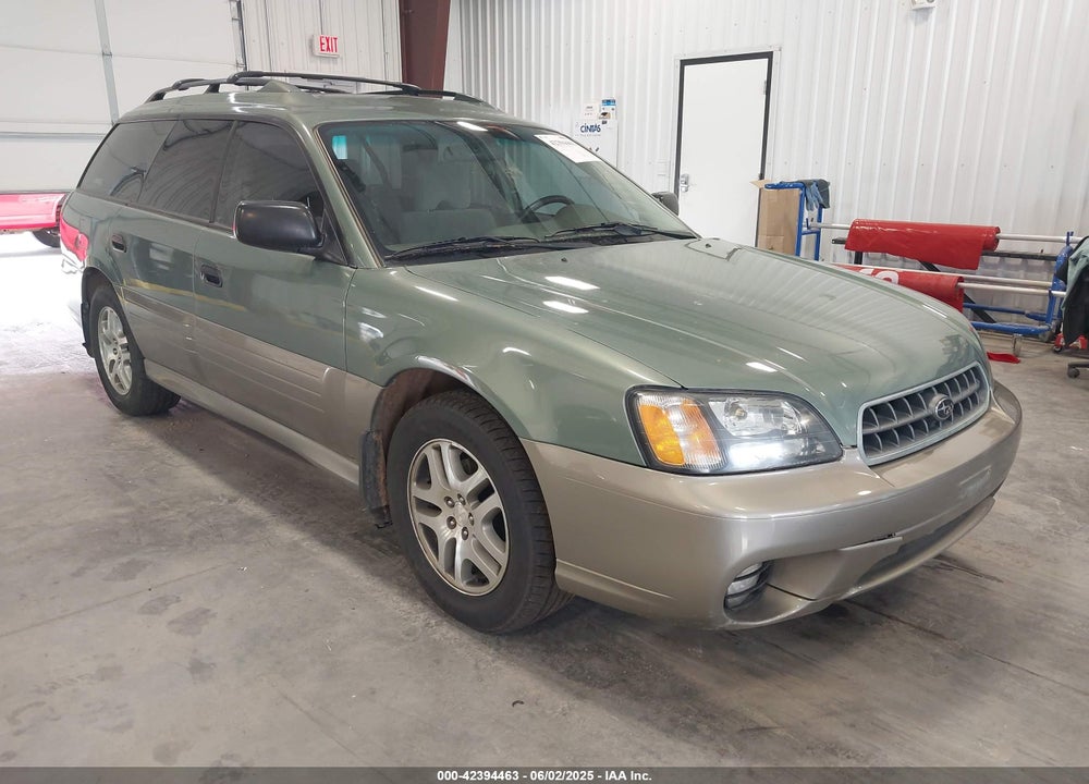 2003 SUBARU OUTBACK VIN: 4S3BH675037612703