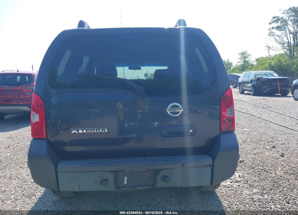 2008 NISSAN XTERRA X VIN: 5N1AN08WX8C521019