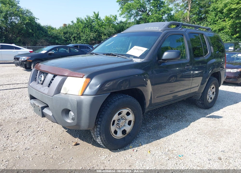 2008 NISSAN XTERRA X VIN: 5N1AN08WX8C521019
