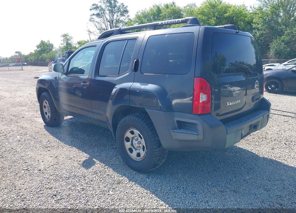 2008 NISSAN XTERRA X VIN: 5N1AN08WX8C521019