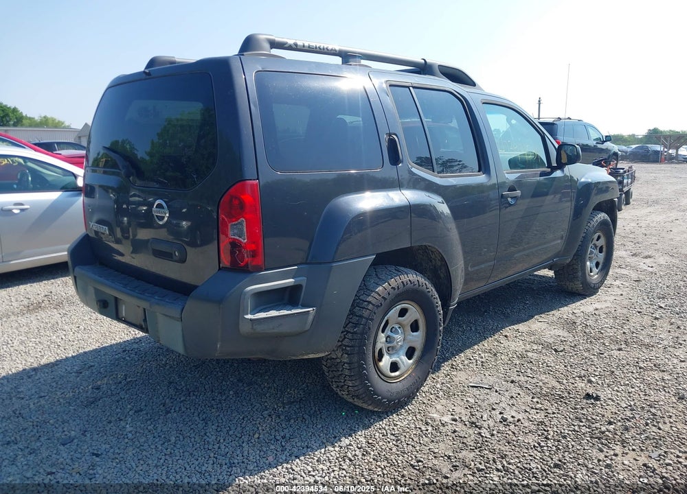 2008 NISSAN XTERRA X VIN: 5N1AN08WX8C521019