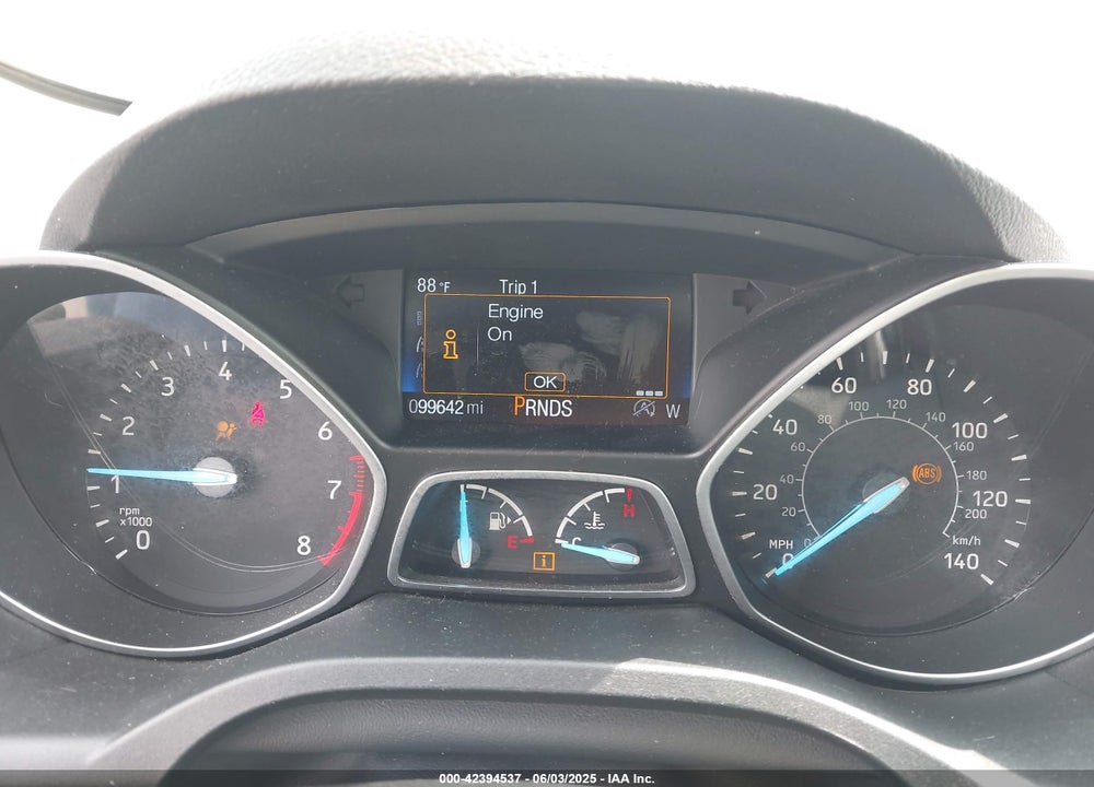 2017 FORD ESCAPE SE VIN: 1FMCU0GD7HUC45288