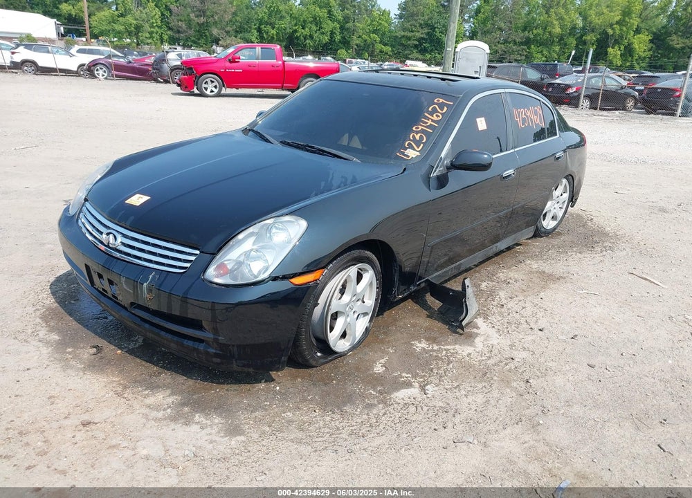 2003 INFINITI G35 LUXURY LEATHER VIN: JNKCV51E63M311157
