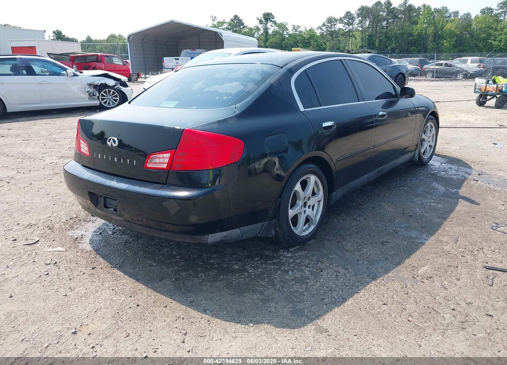 2003 INFINITI G35 LUXURY LEATHER VIN: JNKCV51E63M311157