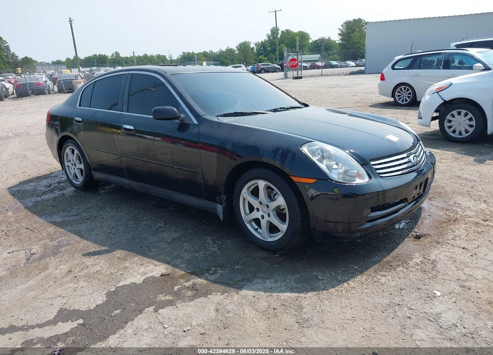 2003 INFINITI G35 LUXURY LEATHER VIN: JNKCV51E63M311157