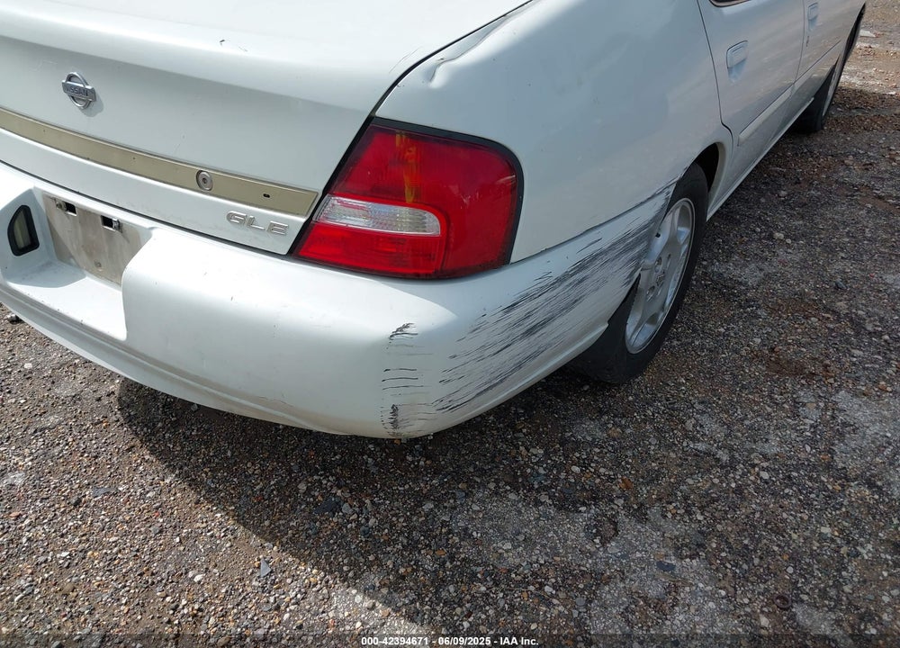 2000 NISSAN ALTIMA GLE/GXE/SE VIN: 1N4DL01A0YC220545