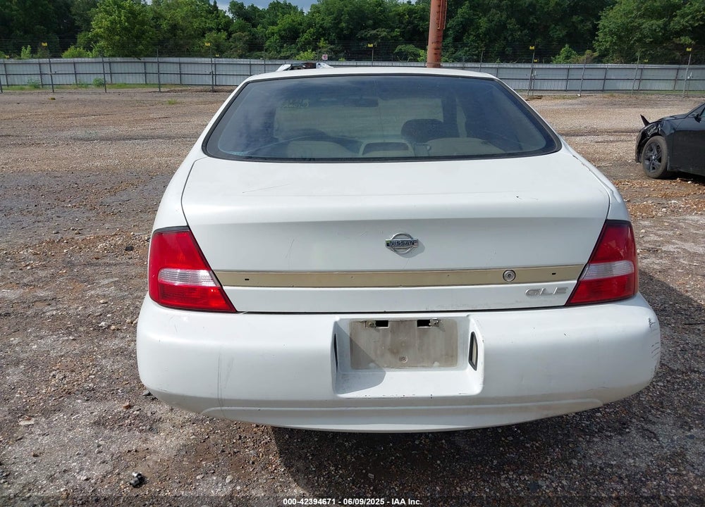 2000 NISSAN ALTIMA GLE/GXE/SE VIN: 1N4DL01A0YC220545