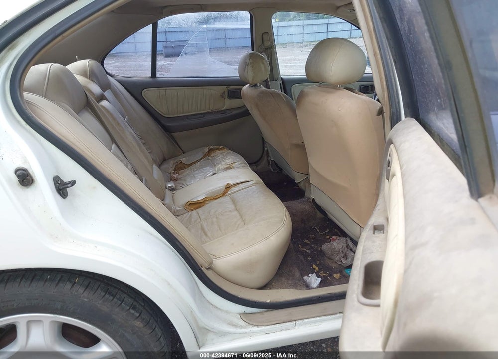2000 NISSAN ALTIMA GLE/GXE/SE VIN: 1N4DL01A0YC220545