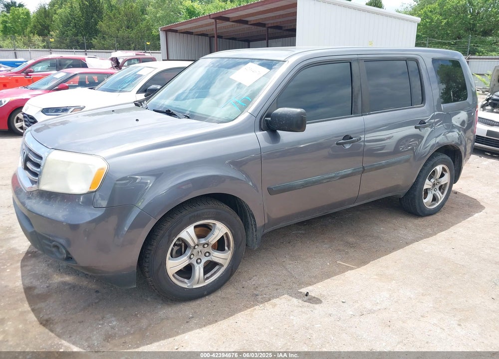 2014 HONDA PILOT VIN: 5FNYF4H27EB003596