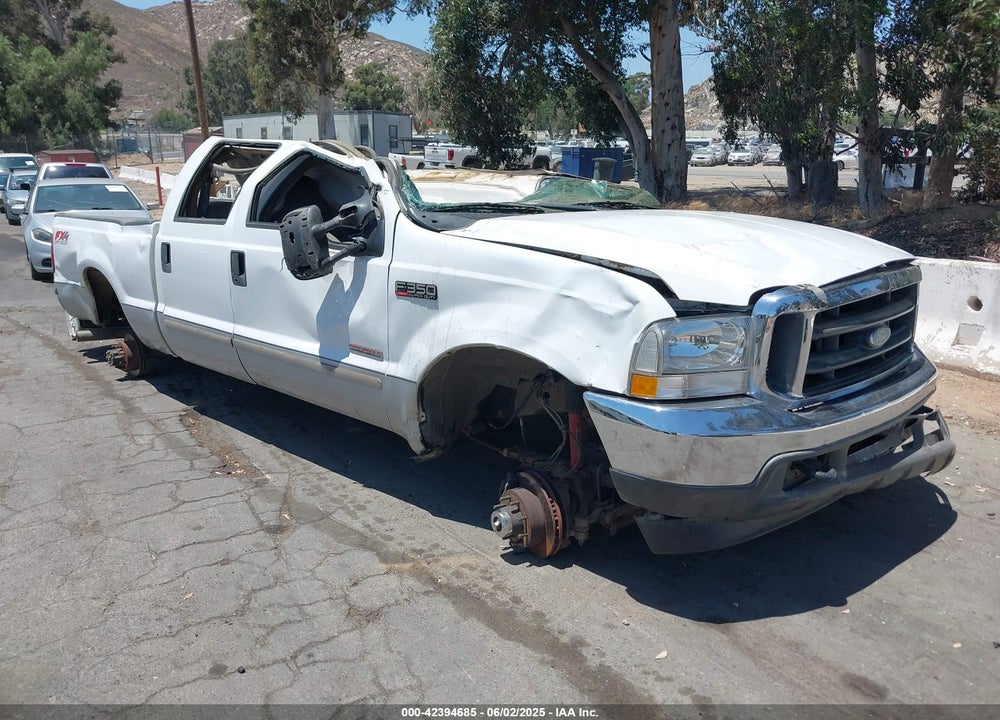 2003 FORD F 350 VIN: 1FTSW31P43EB92373