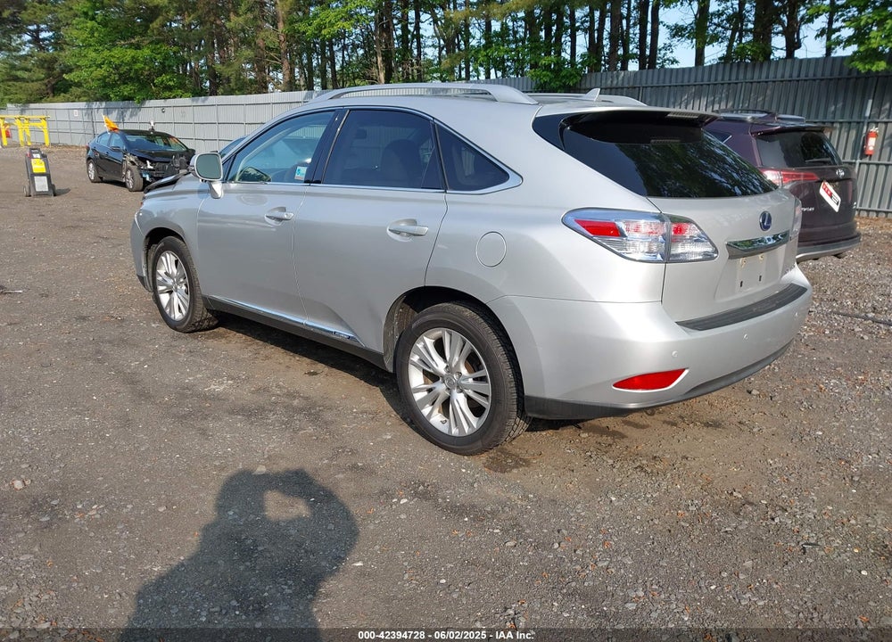 2012 LEXUS RX VIN: JTJBC1BA3C2428467