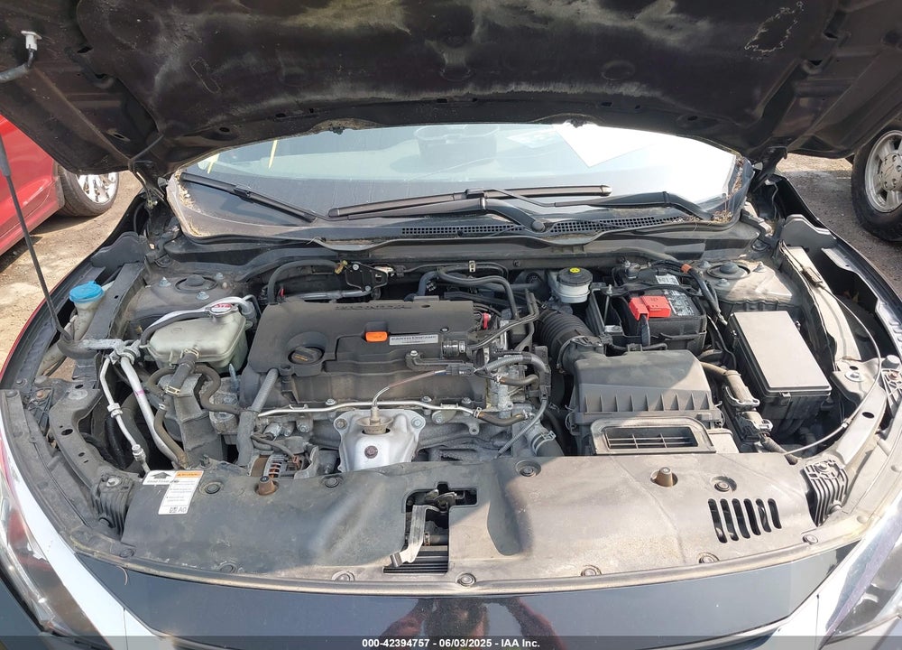 2018 HONDA CIVIC EX VIN: 2HGFC2F7XJH596251