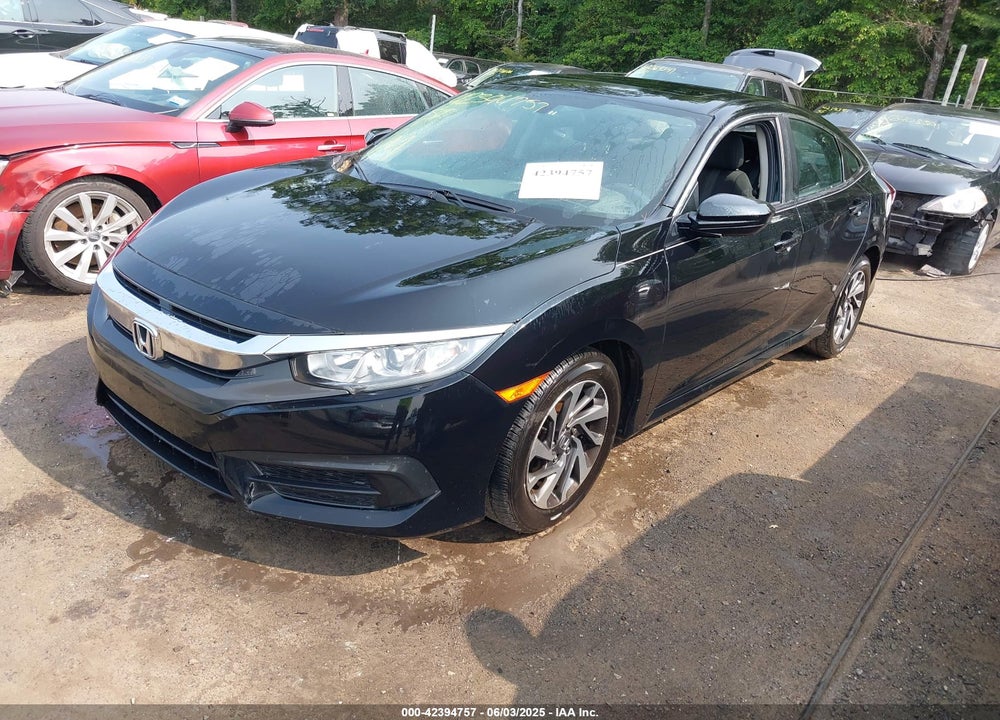 2018 HONDA CIVIC EX VIN: 2HGFC2F7XJH596251