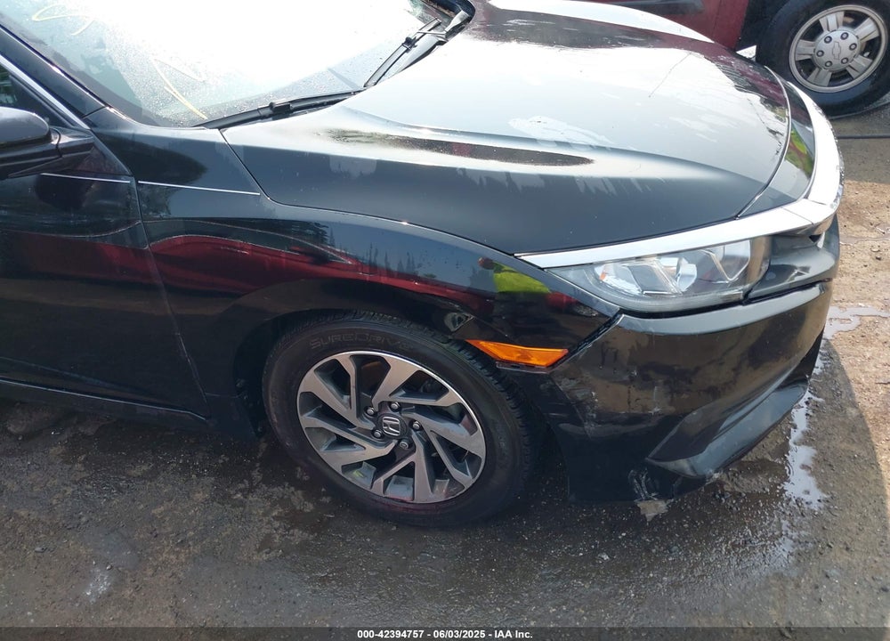 2018 HONDA CIVIC EX VIN: 2HGFC2F7XJH596251