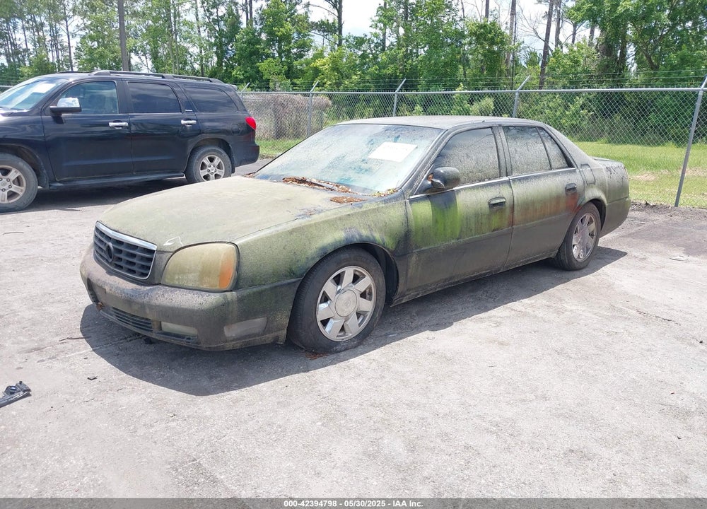 2000 CADILLAC DEVILLE DTS VIN: 1G6KF5493YU264303