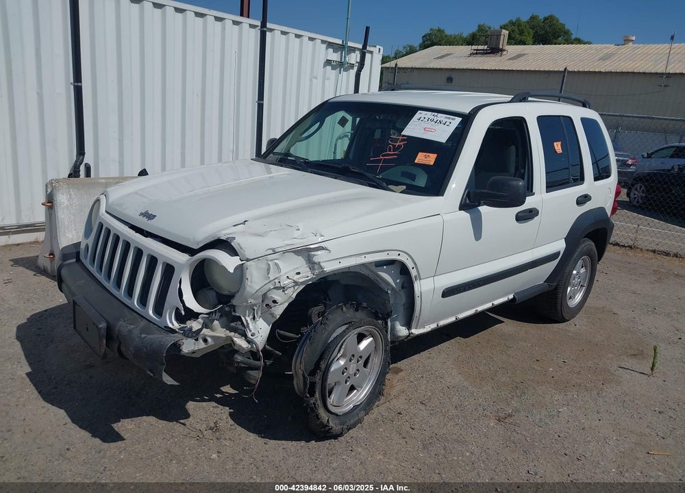2007 JEEP LIBERTY SPORT VIN: 1J4GL48K47W721152