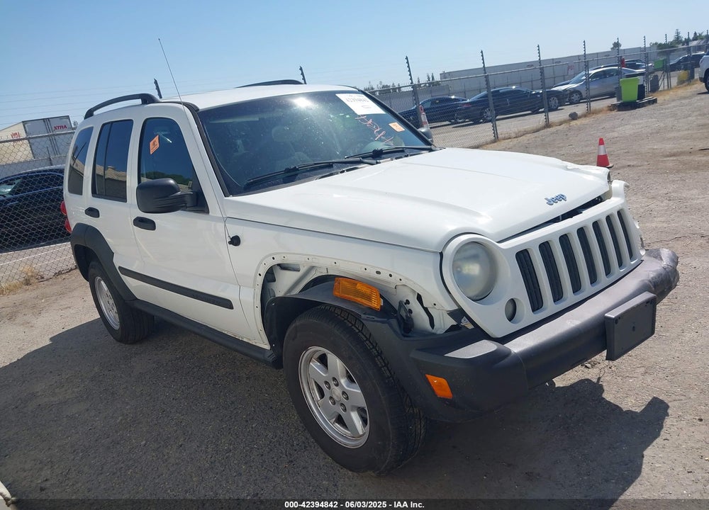 2007 JEEP LIBERTY SPORT VIN: 1J4GL48K47W721152