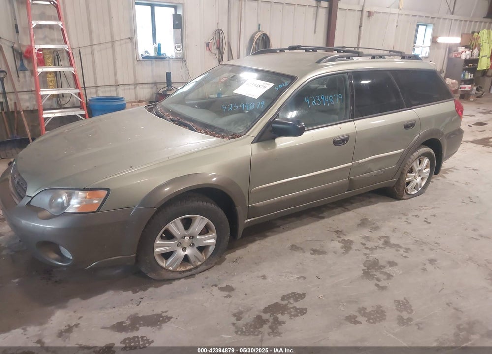 2005 SUBARU OUTBACK 2.5I VIN: 4S4BP61C957301747