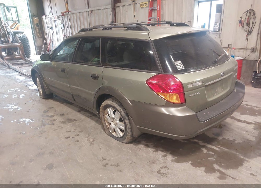 2005 SUBARU OUTBACK 2.5I VIN: 4S4BP61C957301747