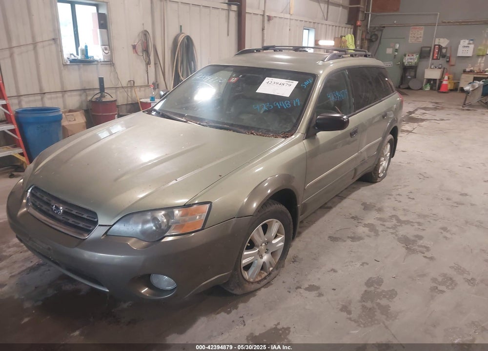 2005 SUBARU OUTBACK 2.5I VIN: 4S4BP61C957301747