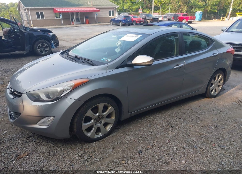 2012 HYUNDAI ELANTRA VIN: KMHDH4AE0CU374001