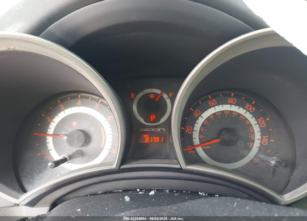 2013 SCION TC VIN: JTKJF5C70D3047860