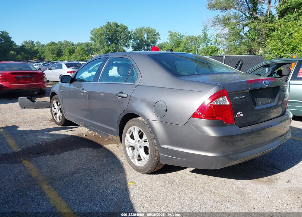 2012 FORD FUSION VIN: 3FAHP0HA9CR171027