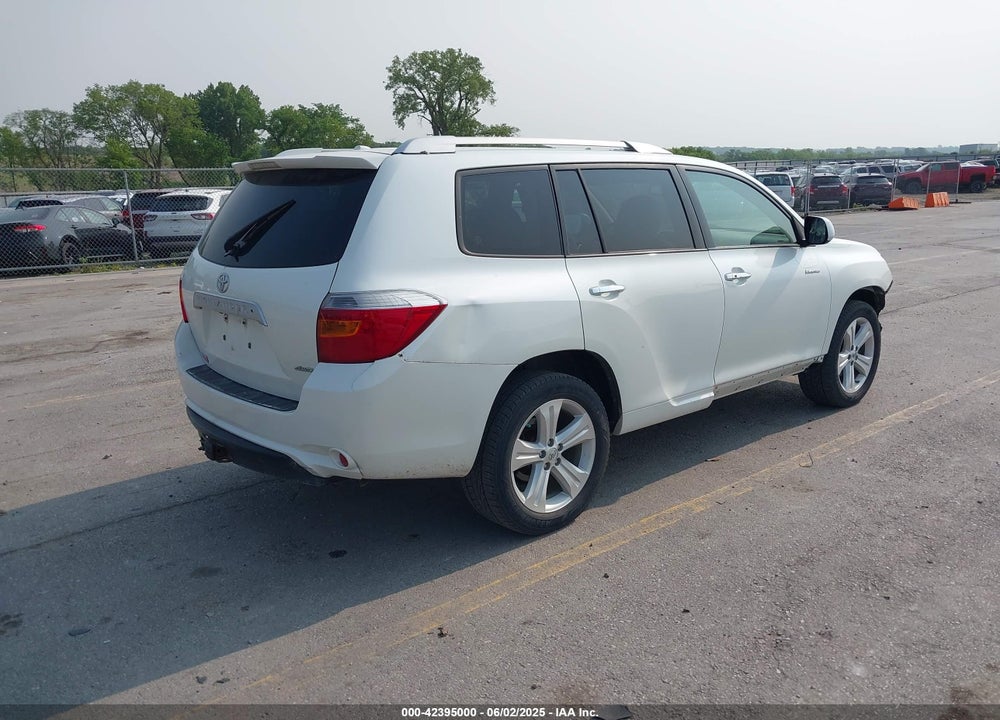 2010 TOYOTA HIGHLANDER VIN: JTEDK3EH9A2163565