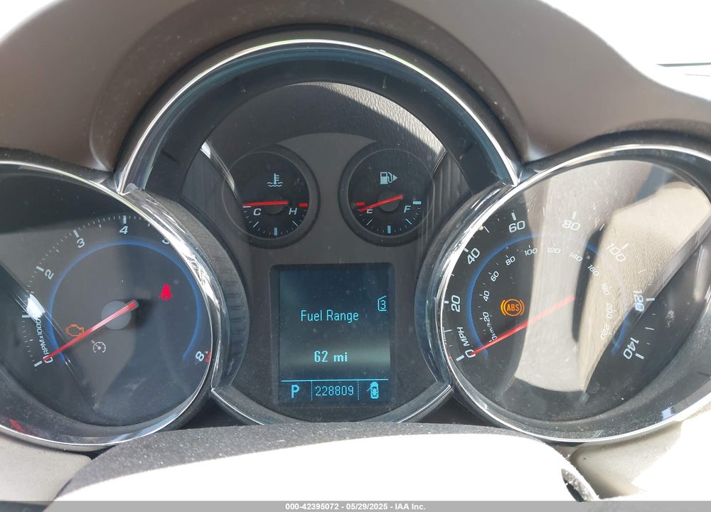 2011 CHEVROLET CRUZE VIN: 1G1PH5S93B7117929
