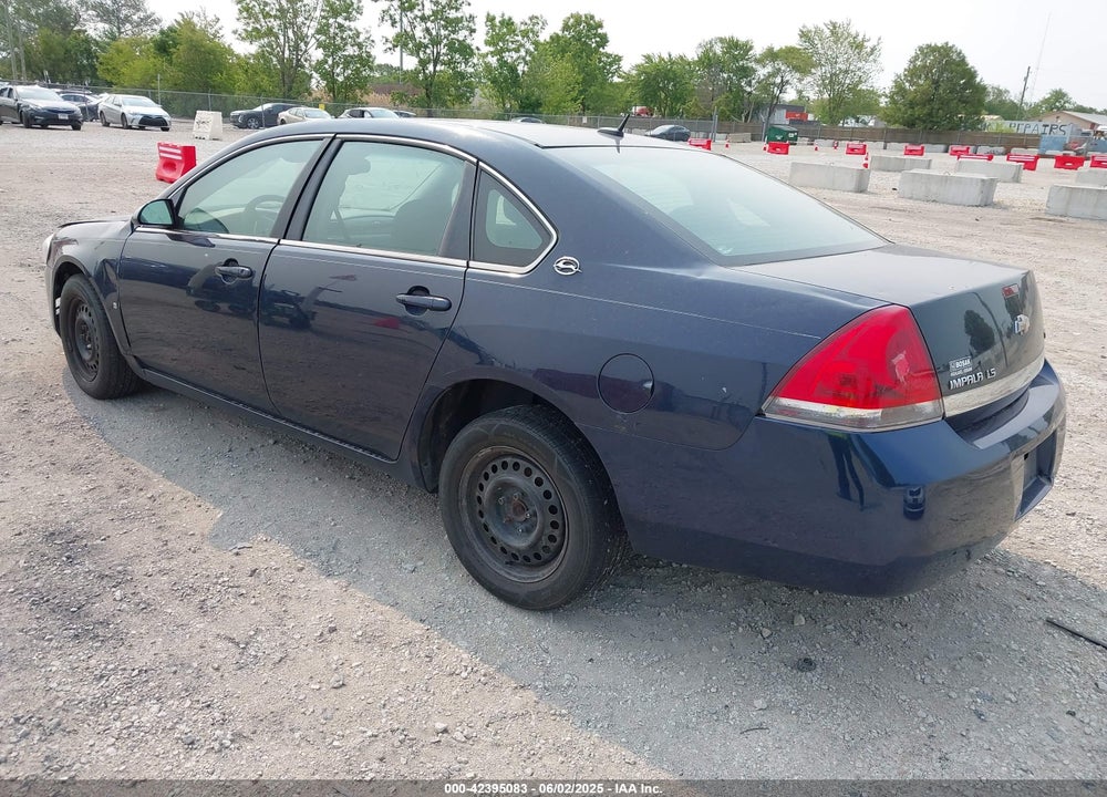 2008 CHEVROLET IMPALA VIN: 2G1WB58K681229797