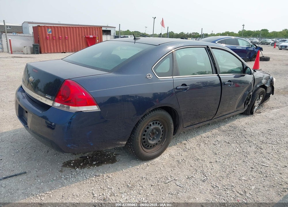 2008 CHEVROLET IMPALA VIN: 2G1WB58K681229797