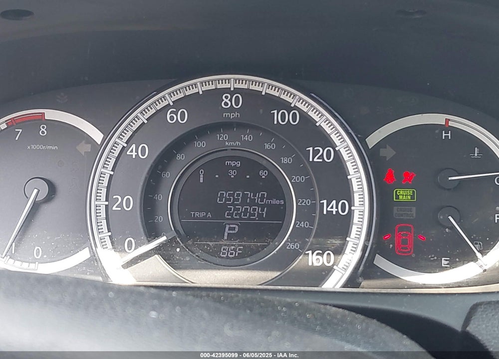 2014 HONDA ACCORD LX VIN: 1HGCR2F34EA249694