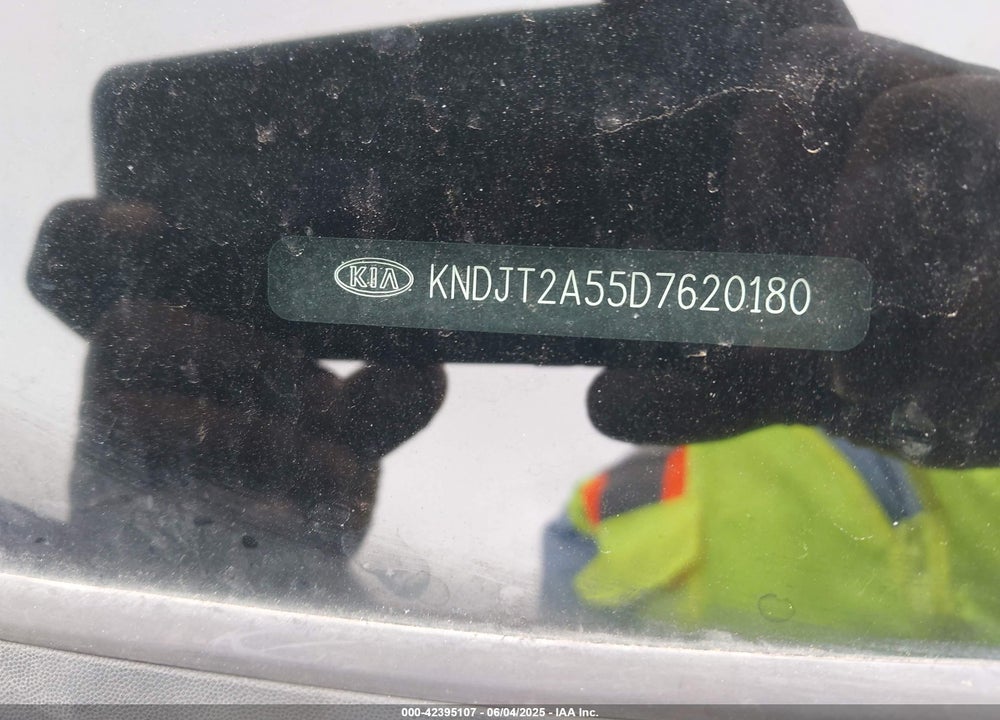 2013 KIA SOUL VIN: KNDJT2A55D7620180