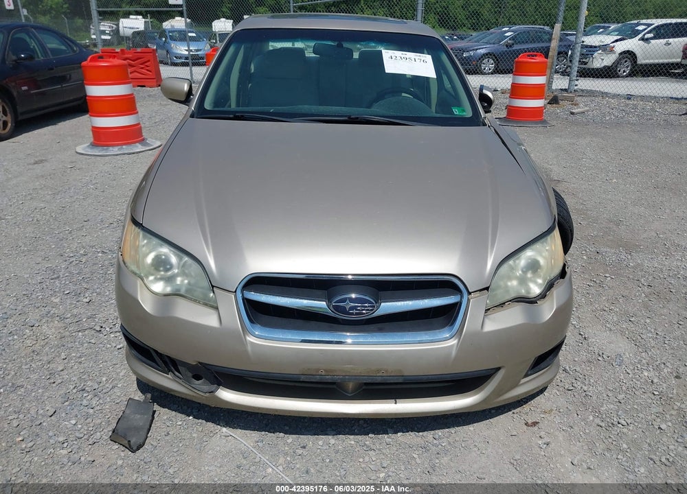 2008 SUBARU LEGACY 2.5I VIN: 4S3BL616X87211196