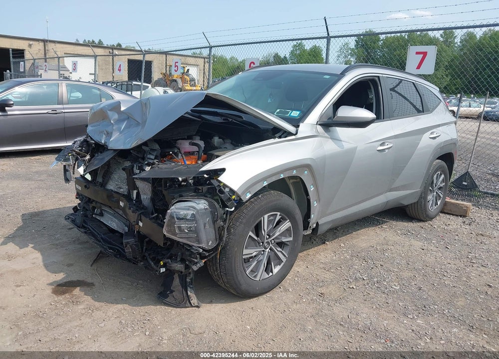 2024 HYUNDAI TUCSON HYBRID BLUE VIN: KM8JBCD13RU207860