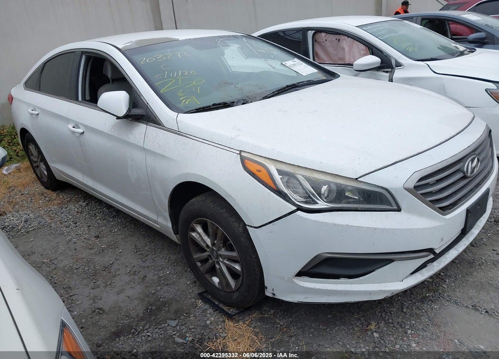 2016 HYUNDAI SONATA SE VIN: 5NPE24AFXGH379662