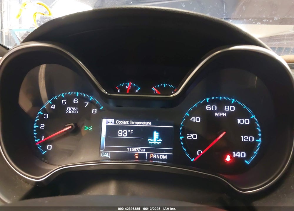 2015 CHEVROLET IMPALA VIN: 2G1165S37F9219987