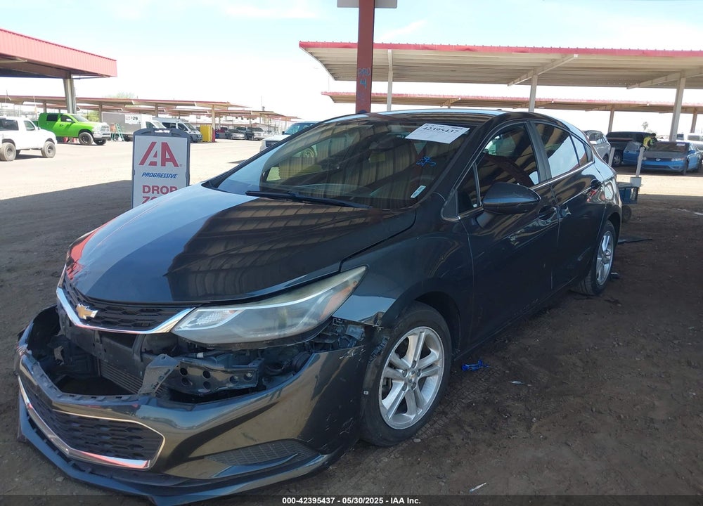 2017 CHEVROLET CRUZE LT AUTO VIN: 3G1BE6SM6HS608745