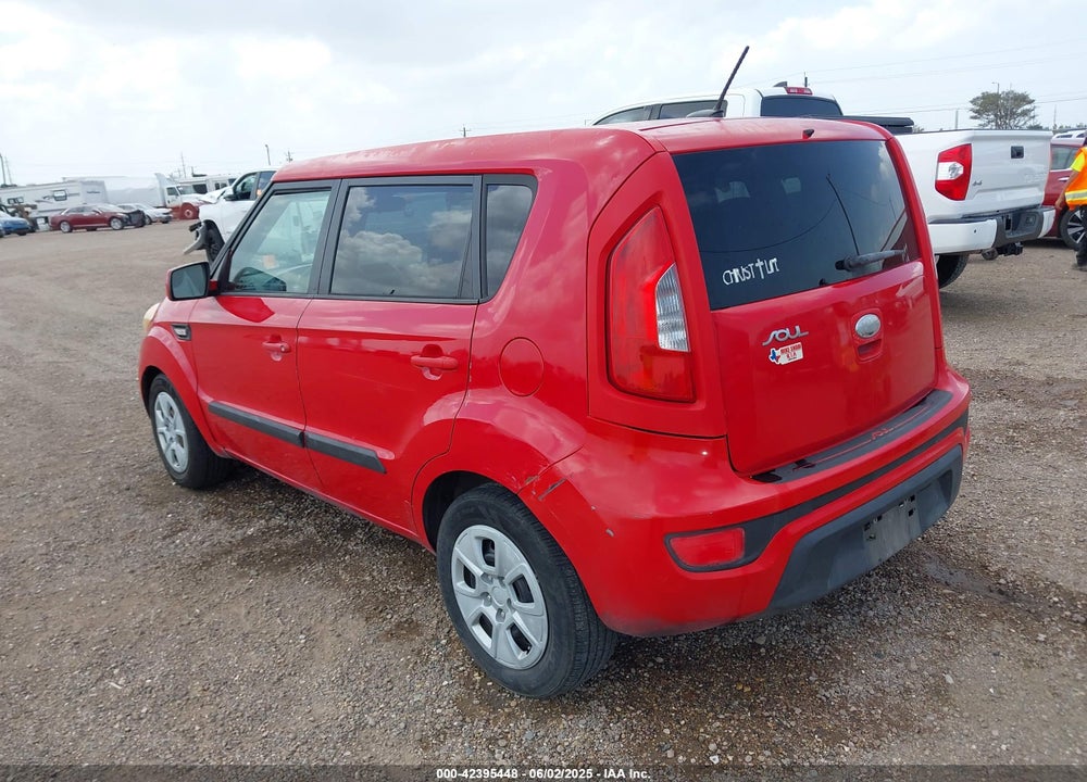 2013 KIA SOUL VIN: KNDJT2A52D7570323