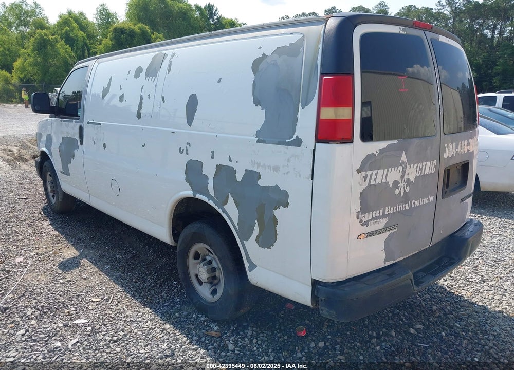 2006 CHEVROLET EXPRESS WORK VAN VIN: 1GCGG25V961163758