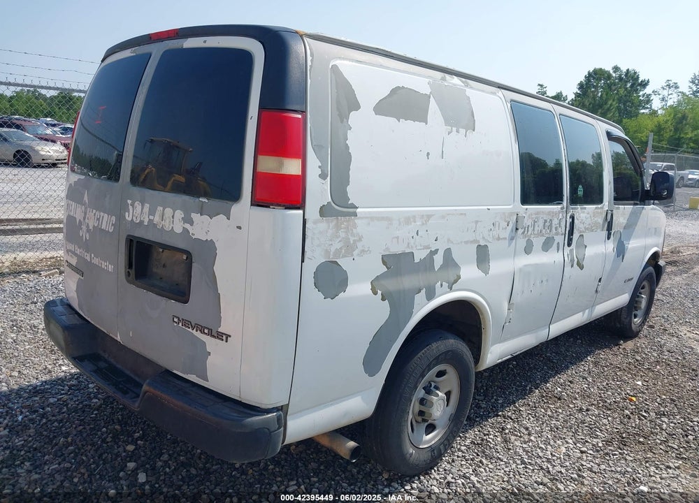 2006 CHEVROLET EXPRESS WORK VAN VIN: 1GCGG25V961163758