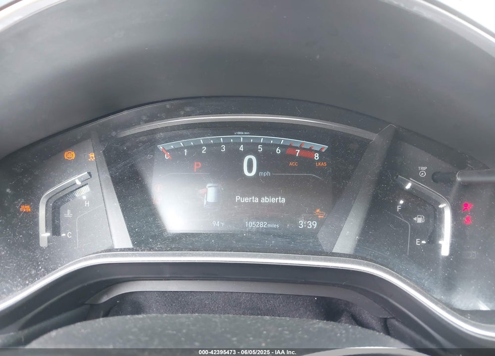 2018 HONDA CR-V VIN: 7FARW2H58JE026970